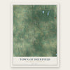 Town of Deerfield, Dane County, Wisconsin map print, the full design