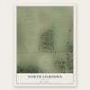 North Lilbourn, Missouri map print, the full design