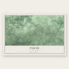 Perth, New York map print, the full design