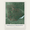 Borough of Shrewsbury, Monmouth County, New Jersey map print, the full design