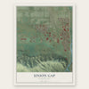 Union Gap, Washington map print, the full design