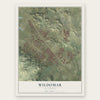 Wildomar, California map print, the full design