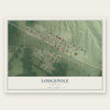 Lodgepole, Nebraska map print, the full design
