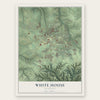 White House, Tennessee map print, the full design