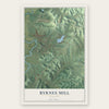 Byrnes Mill, Missouri map print, the full design