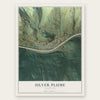 Silver Plume, Colorado map print, the full design