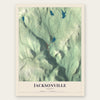 Jacksonville, Vermont map print, the full design
