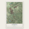 Schertz, Texas map print, the full design