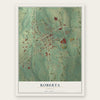 Roberta, Georgia map print, the full design