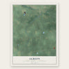Albion, Calhoun County, Michigan map print, the full design