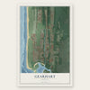 Gearhart, Oregon map print, the full design