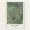 Frontenac, Missouri map print, the full design