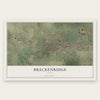 Breckenridge, Texas map print, the full design