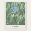 Mahopac, New York map print, the full design