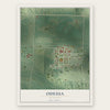 Odessa, Minnesota map print, the full design