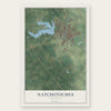 Natchitoches, Louisiana map print, the full design