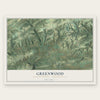Greenwood, Juniata County, Pennsylvania map print, the full design