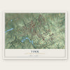 York, York County, Pennsylvania map print, the full design