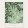 Dodson Branch, Tennessee map print, the full design