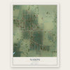 Nason, Illinois map print, the full design