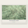 Pleasant View, Tennessee map print, the full design