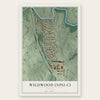 Wildwood (NPU-C), Georgia map print, the full design