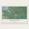 Medicine Park, Oklahoma map print, the full design