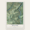 Williams, Northampton County, Pennsylvania map print, the full design