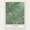 Van Wyck, South Carolina map print, the full design