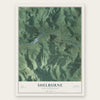 Shelburne, New Hampshire map print, the full design