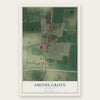 Smiths Grove, Kentucky map print, the full design