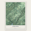 Lebanon, Hunterdon County, New Jersey map print, the full design