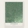 Stockholm, New York map print, the full design