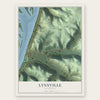 Lynxville, Wisconsin map print, the full design