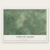 Town of Adams, Adams County, Wisconsin map print, the full design