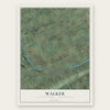 Walker, Juniata County, Pennsylvania map print, the full design
