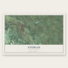 Sturgis, South Dakota map print, the full design