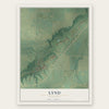 Lynd, Minnesota map print, the full design