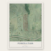 Pomona Park, Georgia map print, the full design
