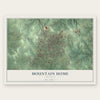 Mountain Home, Arkansas map print, the full design