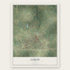 Cisco, Texas map print, the full design