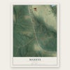 Maxeys, Georgia map print, the full design