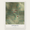 Aspinwall, Iowa map print, the full design