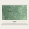 Greig, New York map print, the full design