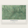Somerville, Alabama map print, the full design