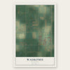 Waukomis, Oklahoma map print, the full design