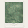 Geneva, Van Buren County, Michigan map print, the full design