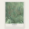 Morris, Alabama map print, the full design