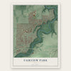 Fairview Park, Ohio map print, the full design