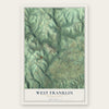 West Franklin, Pennsylvania map print, the full design